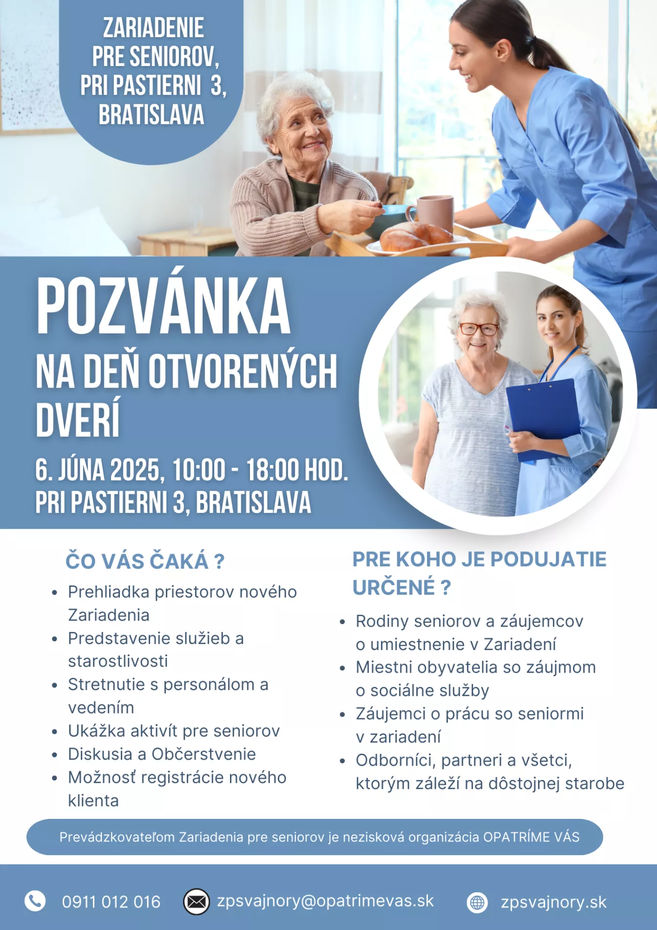 Deň otvorených dverí - Zariadenie pre seniorov 