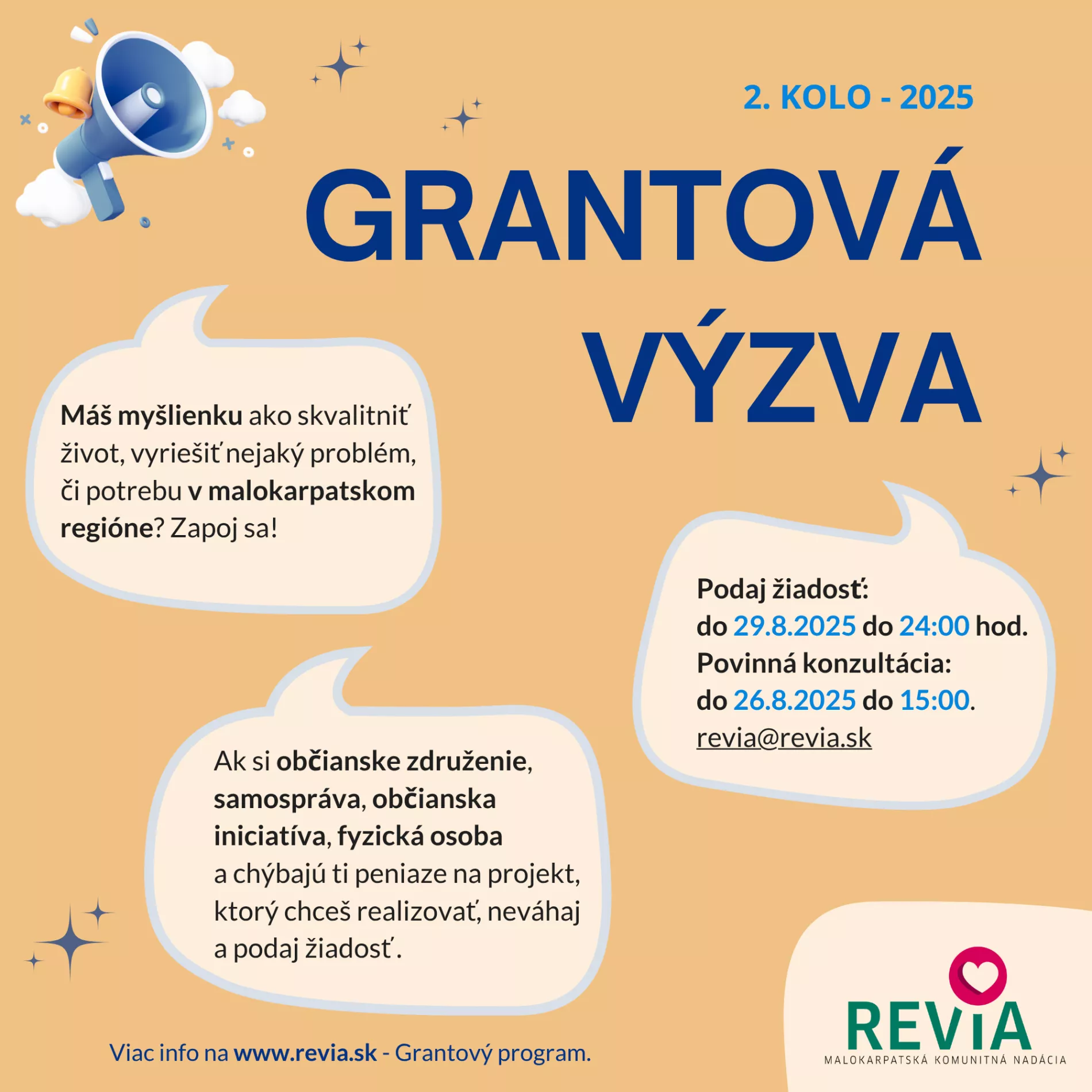 Grantový program - výzva 