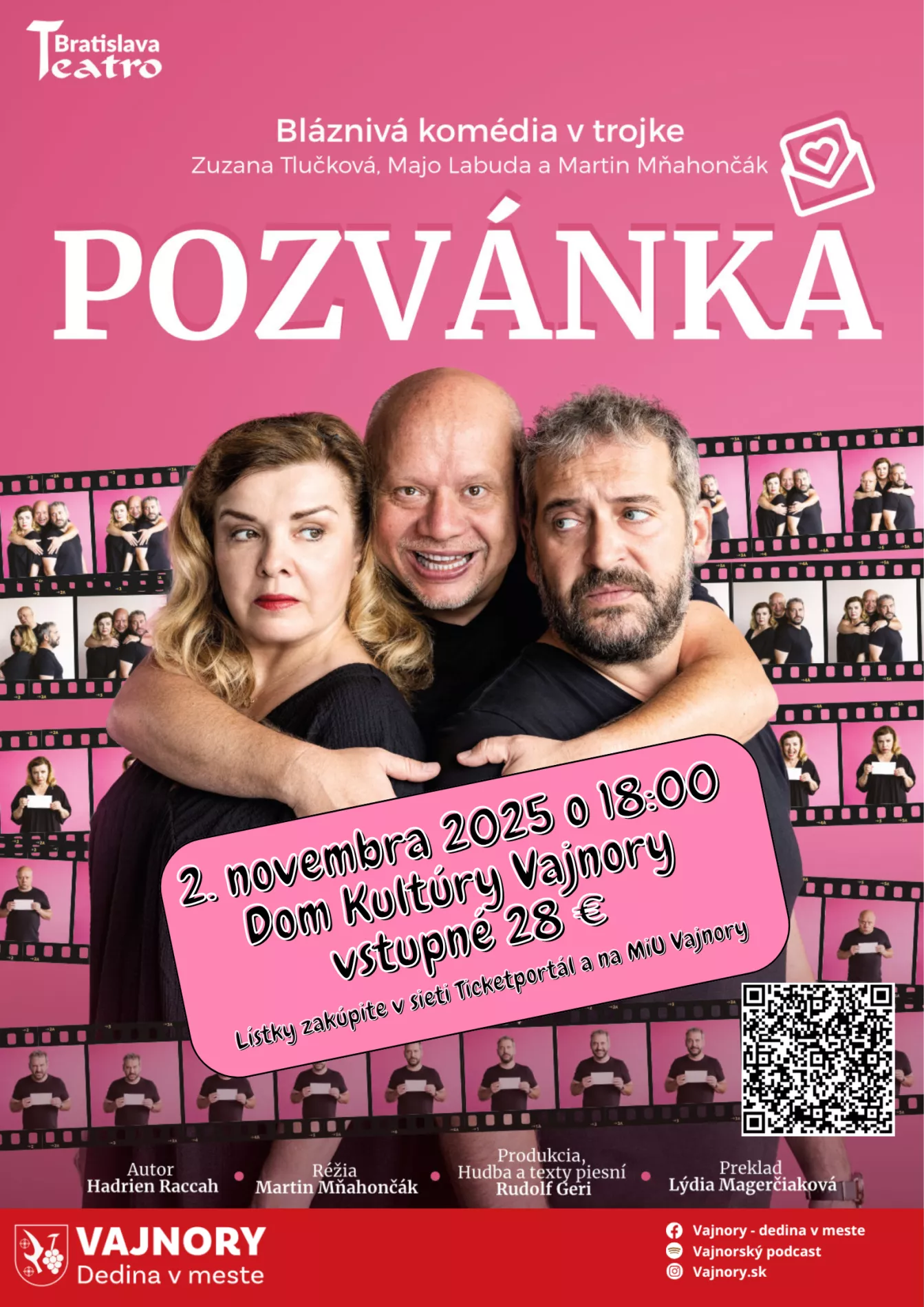 Divadelné predstavenie POZVÁNKA 