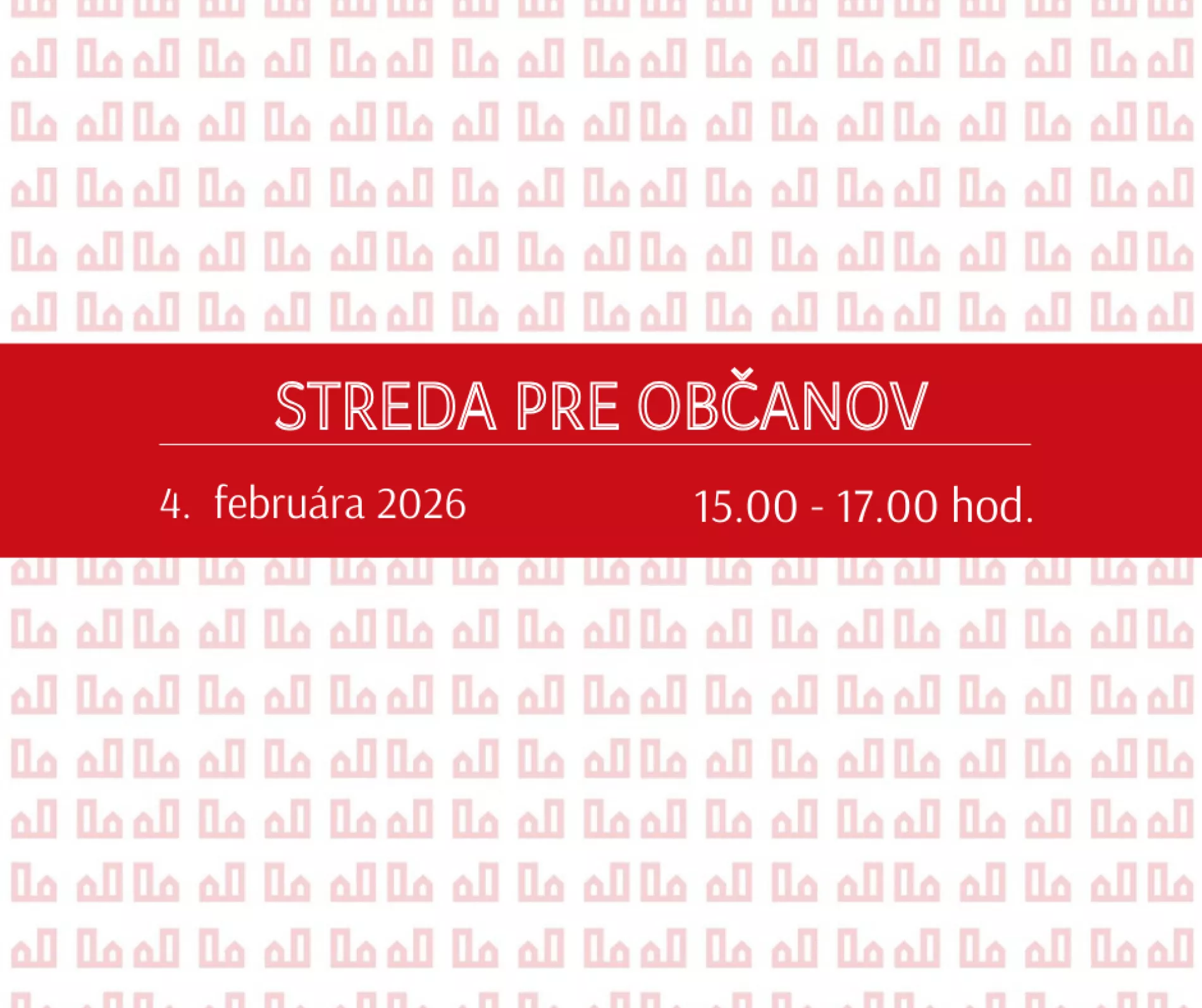 STREDA PRE OBČANOV