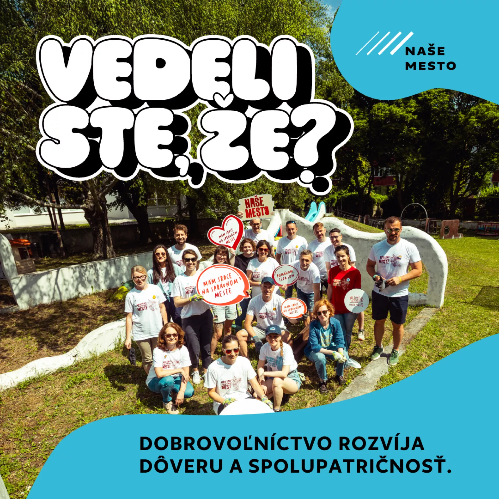 Miestny úrad Bratislava-Vajnory sa v piatok zapojí do 20. ročníka podujatia Naše Mesto