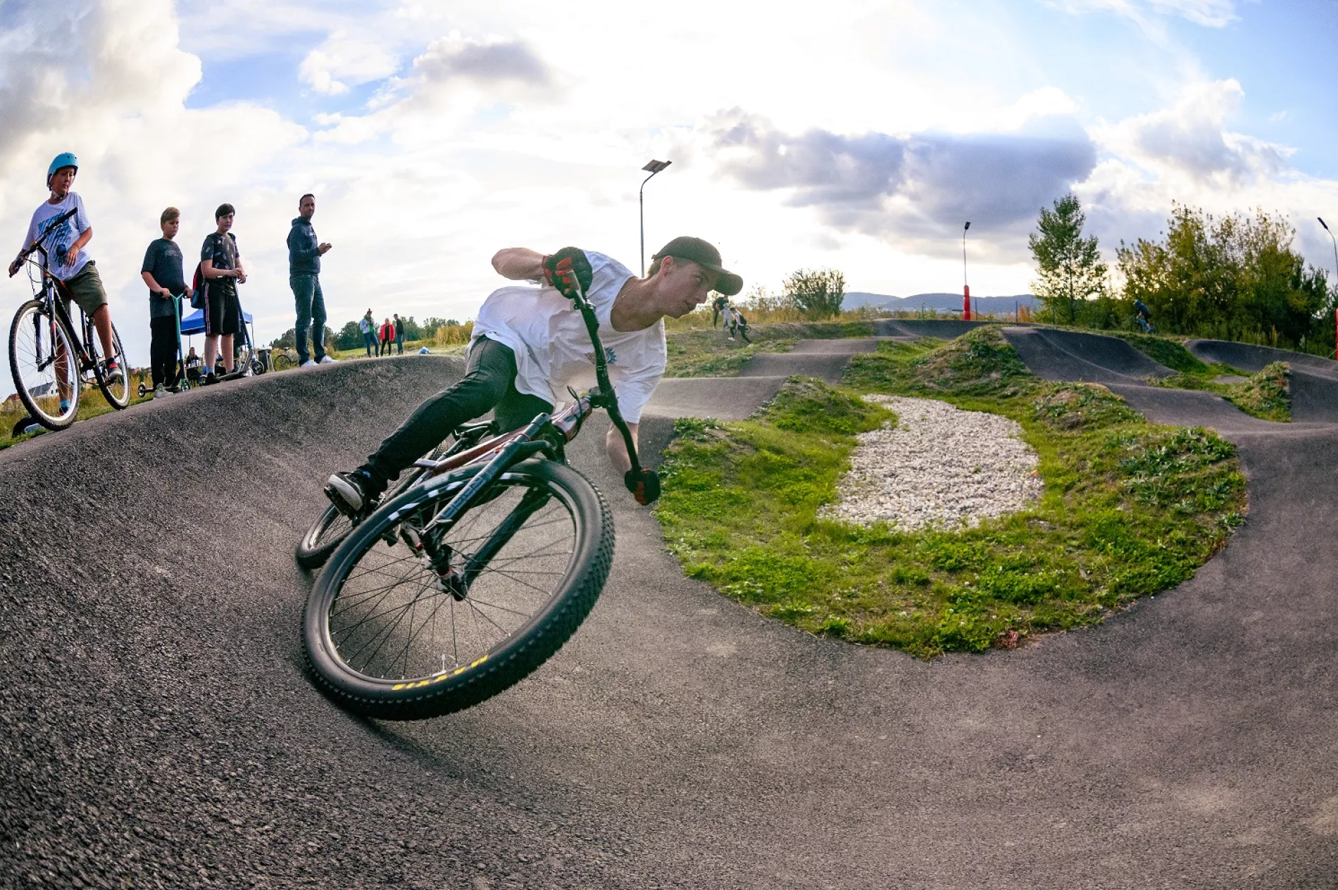 Slávnostné otvorenie pumptrackovej dráhy