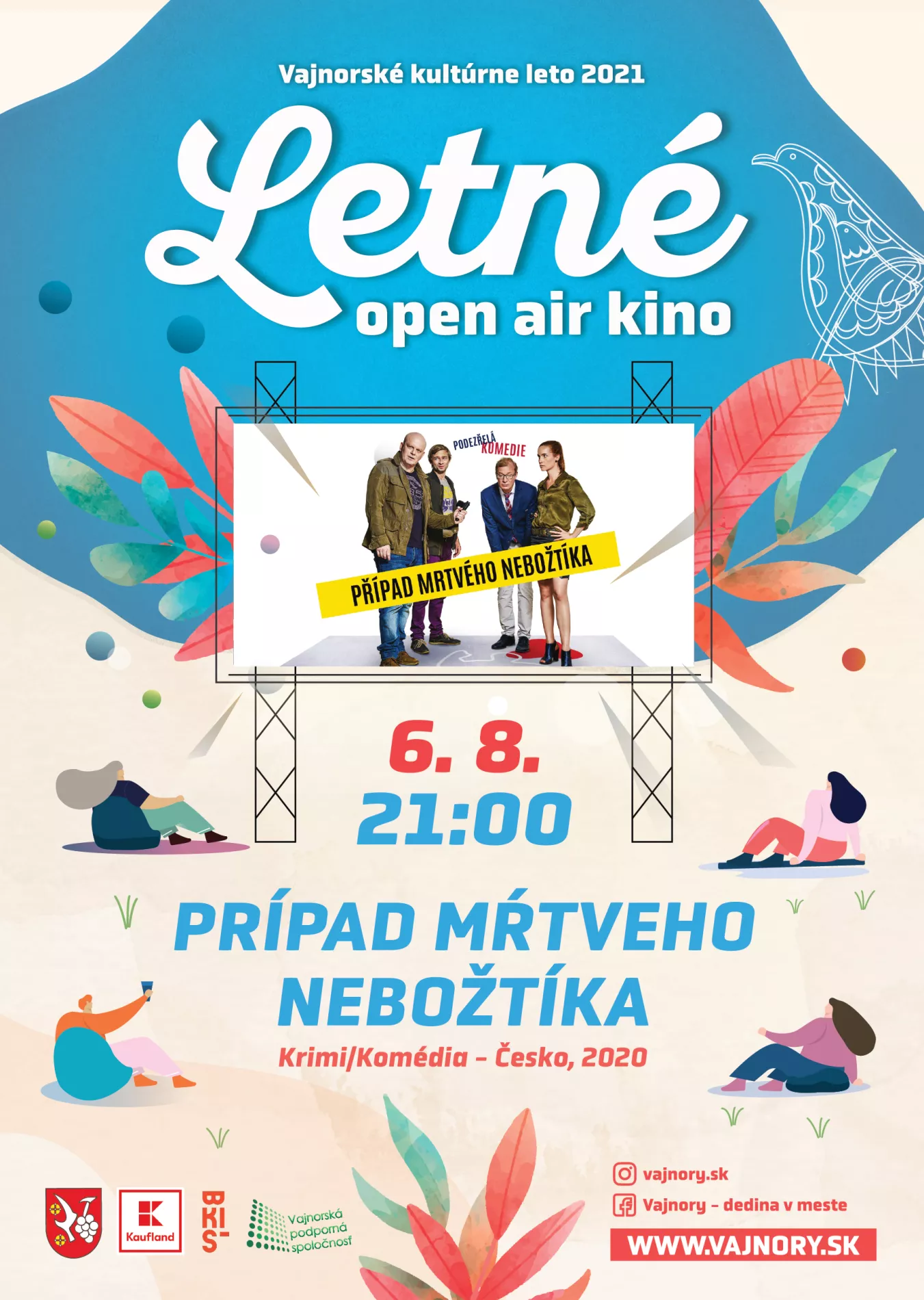 OPEN AIR Letné kino 2021: Prípad mŕtveho nebožtíka