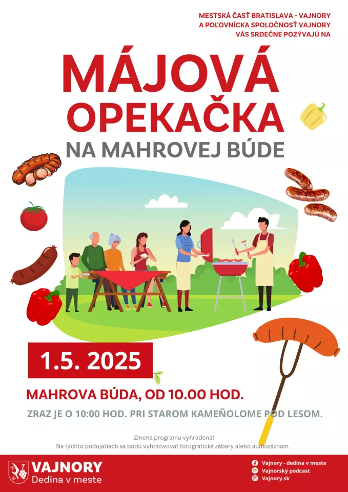 Májová opekačka na Mahrovej búde