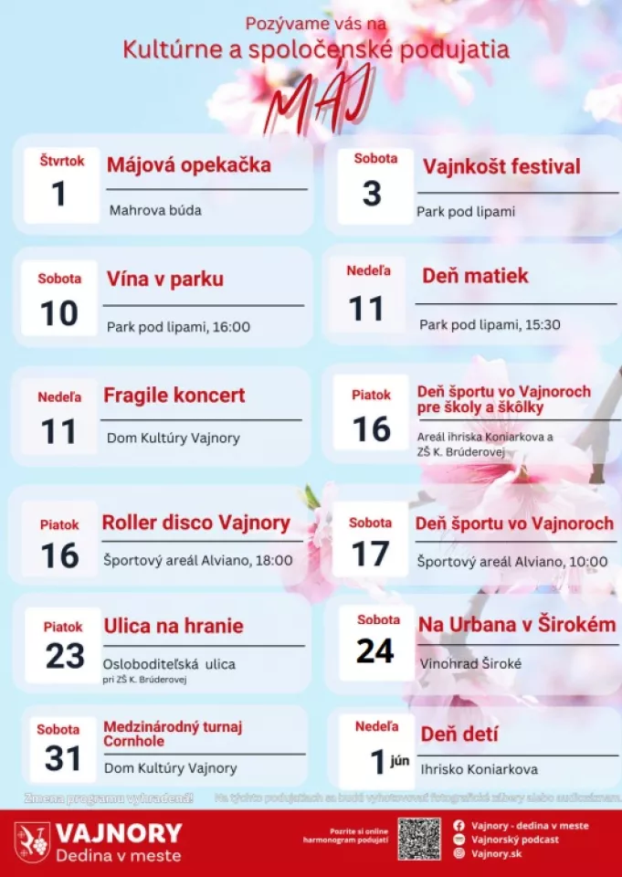 MÁJ VO VAJNOROCH