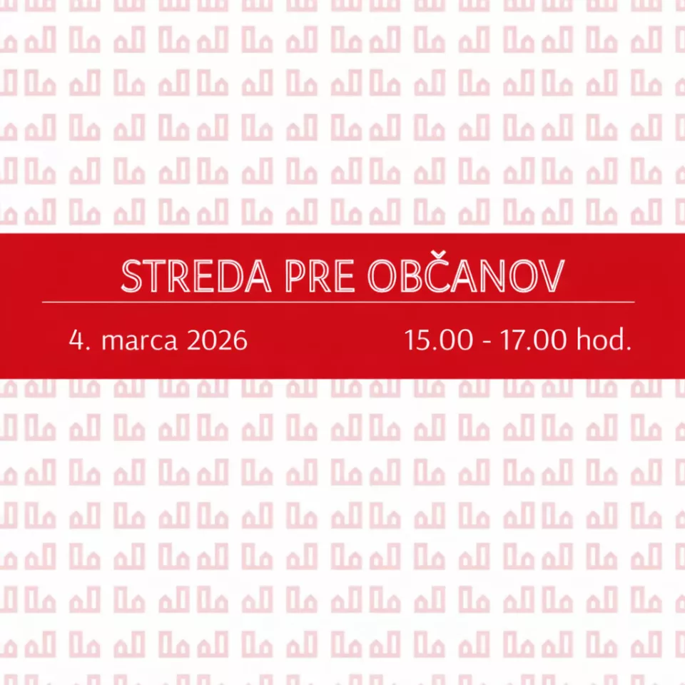 STREDA PRE OBČANOV