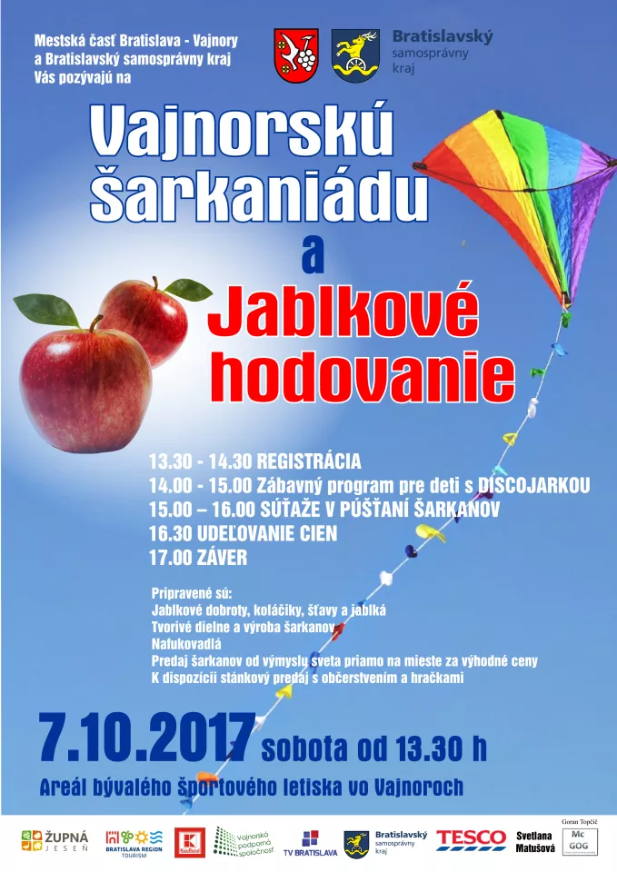 Vajnorská šarkaniáda 2017